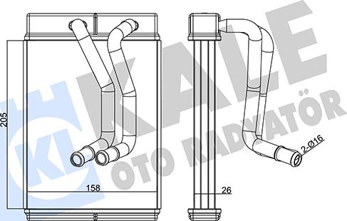 KALE OTO RADYATÖR 346775 - Siltummainis, Salona apsilde autodraugiem.lv