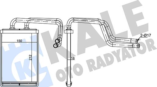 KALE OTO RADYATÖR 347140 - Siltummainis, Salona apsilde autodraugiem.lv