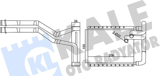 KALE OTO RADYATÖR 347395 - Siltummainis, Salona apsilde autodraugiem.lv