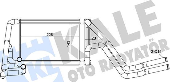 KALE OTO RADYATÖR 347340 - Siltummainis, Salona apsilde autodraugiem.lv