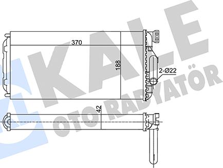 KALE OTO RADYATÖR 354920 - Siltummainis, Salona apsilde autodraugiem.lv