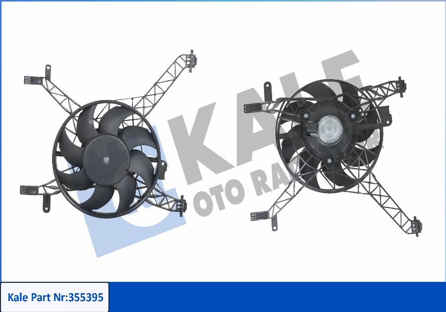 KALE OTO RADYATÖR 355395 - Ventilators, Motora dzesēšanas sistēma autodraugiem.lv