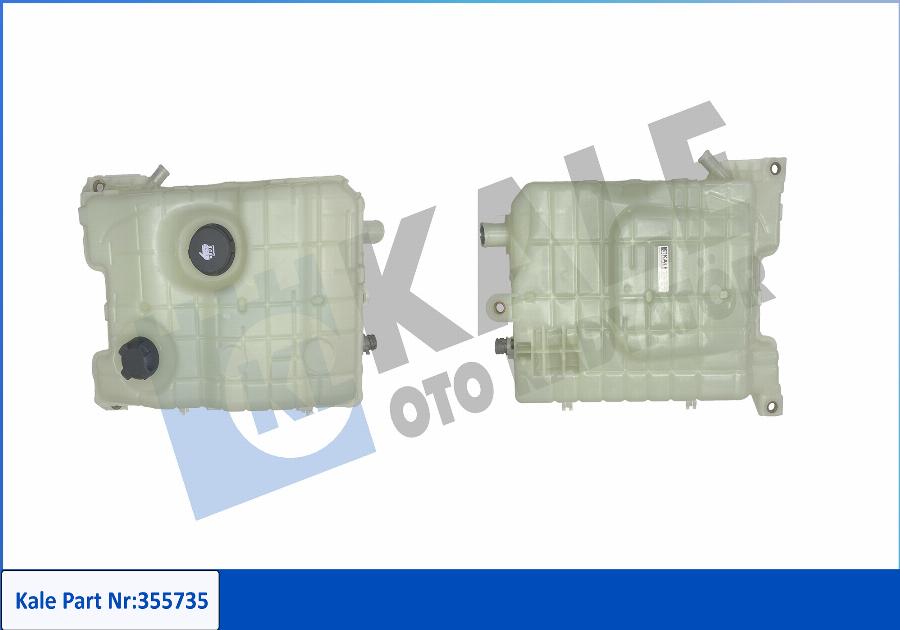 KALE OTO RADYATÖR 355735 - Kompensācijas tvertne, Dzesēšanas šķidrums autodraugiem.lv