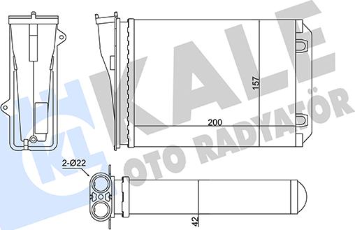 KALE OTO RADYATÖR 356125 - Siltummainis, Salona apsilde autodraugiem.lv