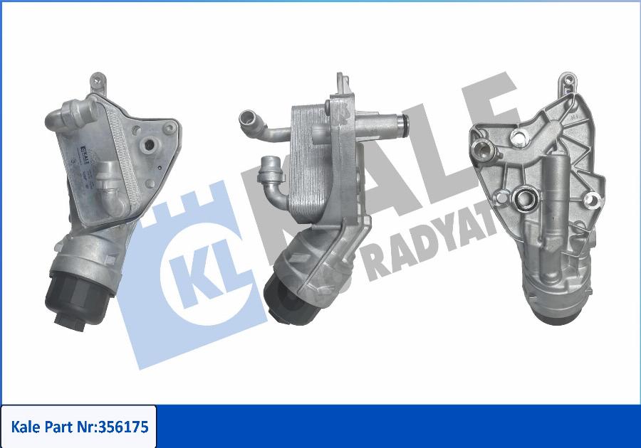 KALE OTO RADYATÖR 356175 - Eļļas radiators, Motoreļļa autodraugiem.lv