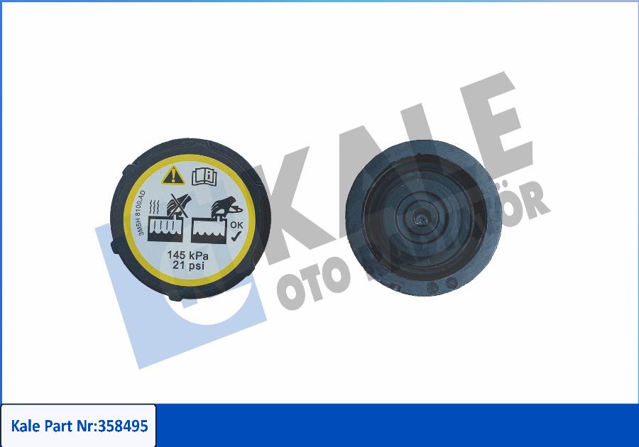 KALE OTO RADYATÖR 358495 - Vāciņš, Dzesēšanas šķidruma rezervuārs autodraugiem.lv