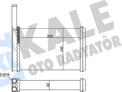 KALE OTO RADYATÖR 352060 - Siltummainis, Salona apsilde autodraugiem.lv