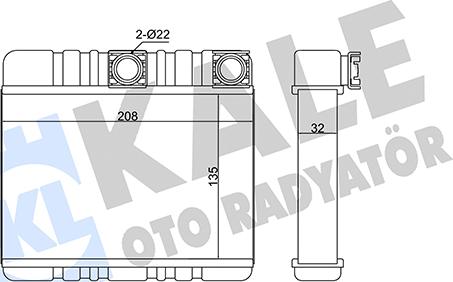 KALE OTO RADYATÖR 352080 - Siltummainis, Salona apsilde autodraugiem.lv