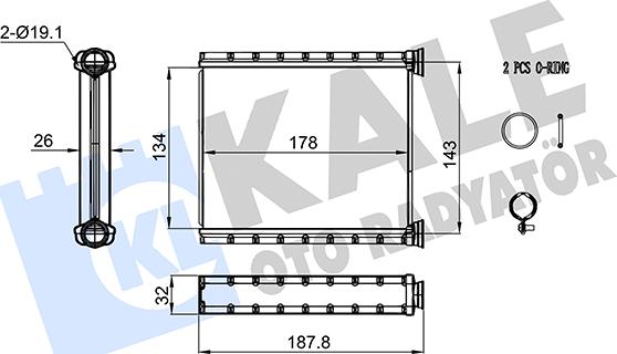 KALE OTO RADYATÖR 357290 - Siltummainis, Salona apsilde autodraugiem.lv