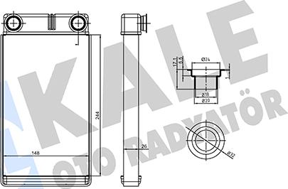 KALE OTO RADYATÖR 360995 - Siltummainis, Salona apsilde autodraugiem.lv