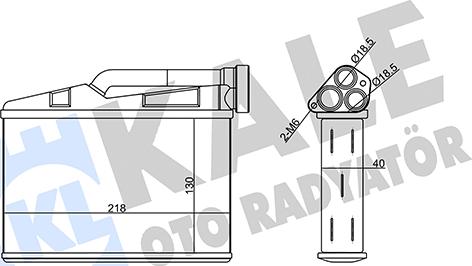KALE OTO RADYATÖR 360185 - Siltummainis, Salona apsilde autodraugiem.lv