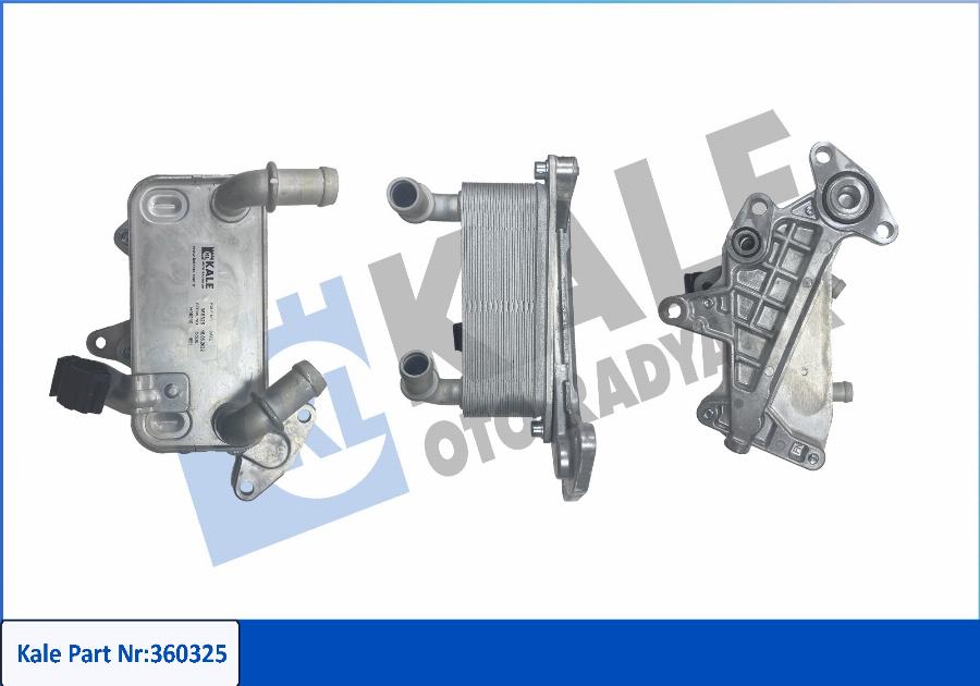 KALE OTO RADYATÖR 360325 - Eļļas radiators, Automātiskā pārnesumkārba autodraugiem.lv