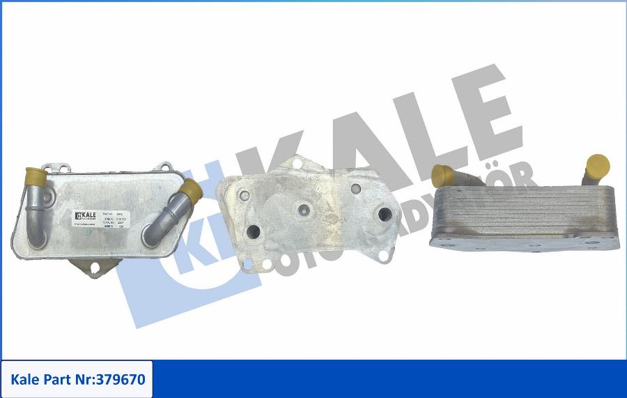 KALE OTO RADYATÖR 379670 - Eļļas radiators, Automātiskā pārnesumkārba autodraugiem.lv