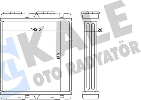 KALE OTO RADYATÖR 370595 - Siltummainis, Salona apsilde autodraugiem.lv