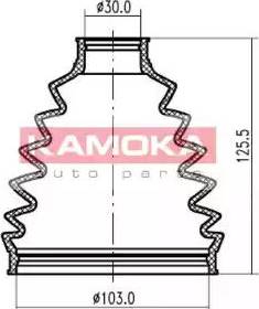 Kamoka 1146501 - Putekļusargs, Piedziņas vārpsta autodraugiem.lv