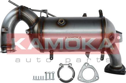 Kamoka 8010066 - Nosēdumu / Daļiņu filtrs, Izplūdes gāzu sistēma autodraugiem.lv