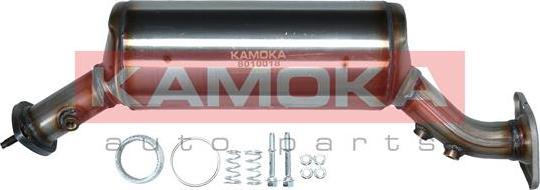 Kamoka 8010018 - Nosēdumu / Daļiņu filtrs, Izplūdes gāzu sistēma autodraugiem.lv