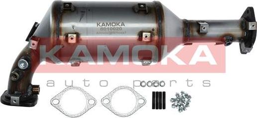 Kamoka 8010020 - Nosēdumu / Daļiņu filtrs, Izplūdes gāzu sistēma autodraugiem.lv