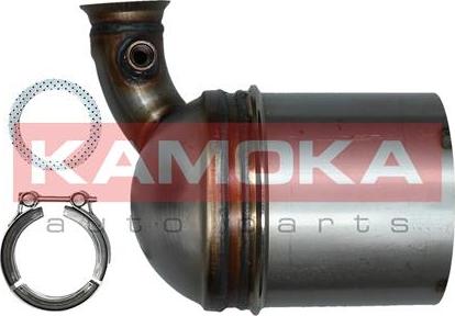 Kamoka 8010075 - Nosēdumu / Daļiņu filtrs, Izplūdes gāzu sistēma autodraugiem.lv
