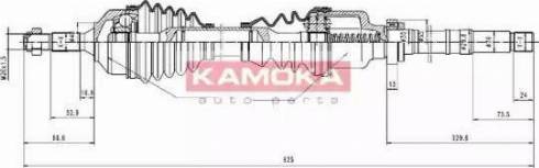 Kamoka CT1138908 - Piedziņas vārpsta autodraugiem.lv