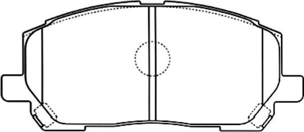 Kavo Parts BP-9095 - Bremžu uzliku kompl., Disku bremzes autodraugiem.lv