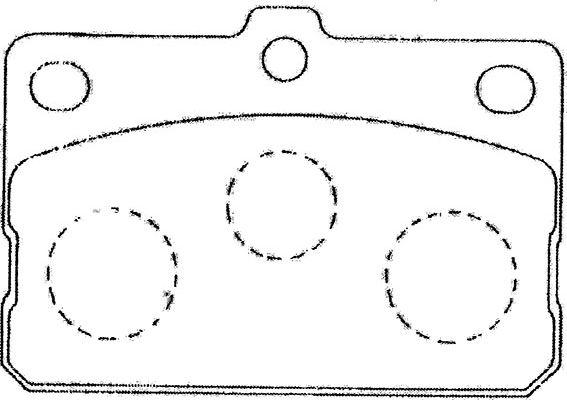 Kavo Parts BP-9091 - Bremžu uzliku kompl., Disku bremzes autodraugiem.lv