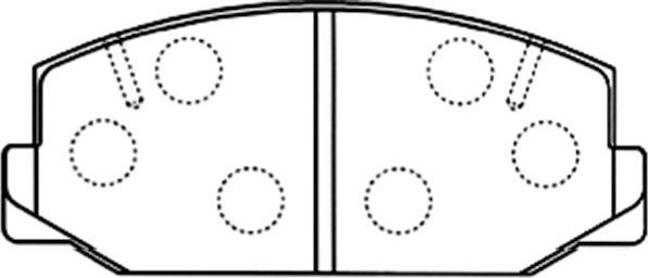 Kavo Parts BP-9092 - Bremžu uzliku kompl., Disku bremzes autodraugiem.lv