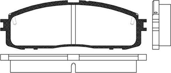 Kavo Parts BP-9048 - Bremžu uzliku kompl., Disku bremzes autodraugiem.lv