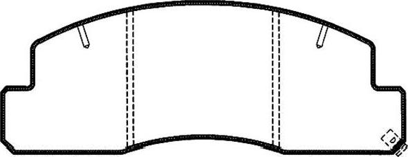 Kavo Parts BP-9062 - Bremžu uzliku kompl., Disku bremzes autodraugiem.lv