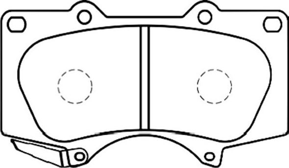 Kavo Parts BP-9084 - Bremžu uzliku kompl., Disku bremzes autodraugiem.lv