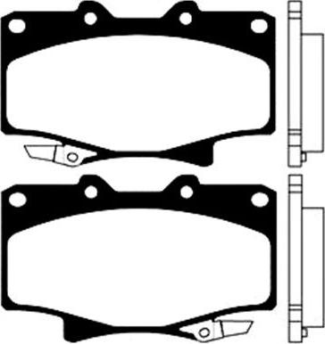 Kavo Parts BP-9029 - Bremžu uzliku kompl., Disku bremzes autodraugiem.lv