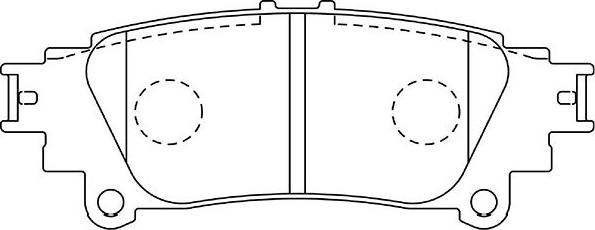 Kavo Parts BP-9149 - Bremžu uzliku kompl., Disku bremzes autodraugiem.lv