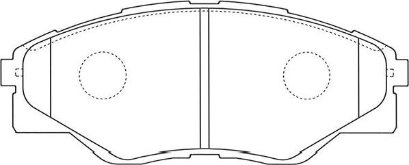 Kavo Parts BP-9145 - Bremžu uzliku kompl., Disku bremzes autodraugiem.lv