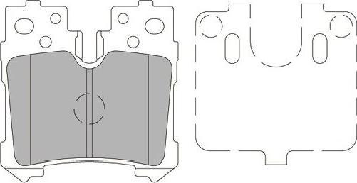 Kavo Parts BP-9138 - Bremžu uzliku kompl., Disku bremzes autodraugiem.lv