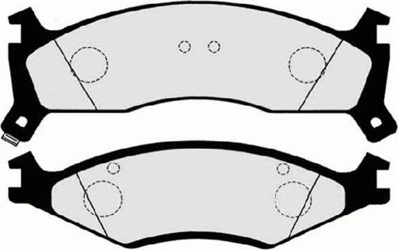 Kavo Parts BP-4024 - Bremžu uzliku kompl., Disku bremzes autodraugiem.lv