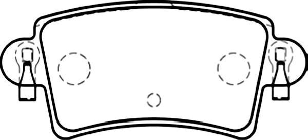 Kavo Parts BP-6576 - Bremžu uzliku kompl., Disku bremzes autodraugiem.lv