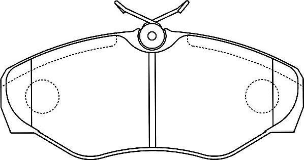 Kavo Parts BP-6601 - Bremžu uzliku kompl., Disku bremzes autodraugiem.lv