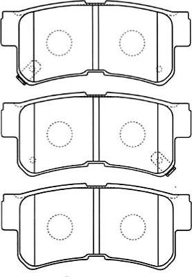 Kavo Parts BP-3019 - Bremžu uzliku kompl., Disku bremzes autodraugiem.lv