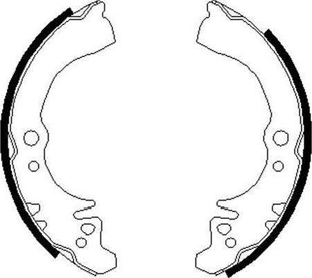 Kavo Parts BS-1905 - Bremžu loku komplekts autodraugiem.lv