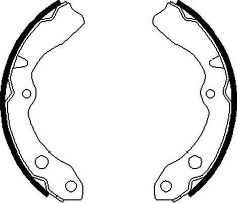 Kavo Parts BS-1912 - Bremžu loku komplekts autodraugiem.lv