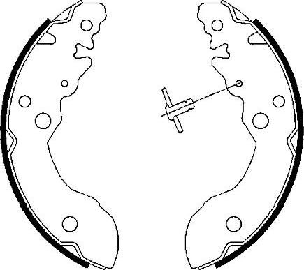 Kavo Parts BS-8913 - Bremžu loku komplekts autodraugiem.lv