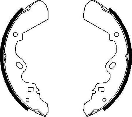 Kavo Parts BS-3901 - Bremžu loku komplekts autodraugiem.lv