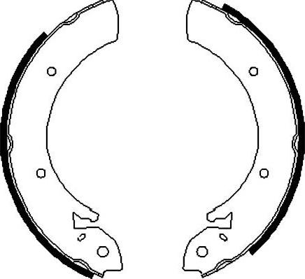 Kavo Parts BS-7900 - Bremžu loku komplekts autodraugiem.lv