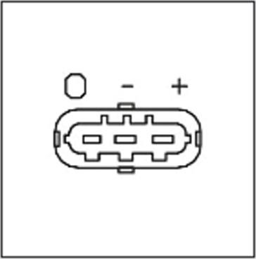 Kavo Parts EMS-6501 - Devējs, Spiediens ieplūdes traktā autodraugiem.lv