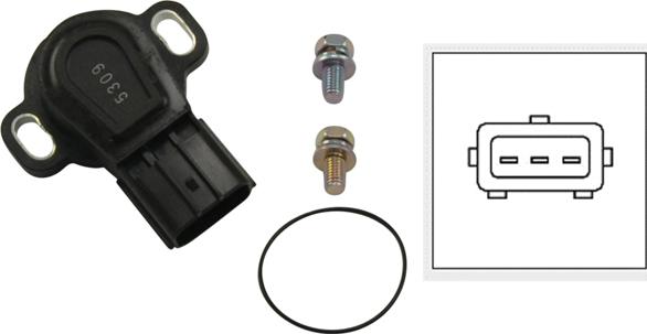 Kavo Parts ETP-4501 - Devējs, Droseļvārsta stāvoklis autodraugiem.lv