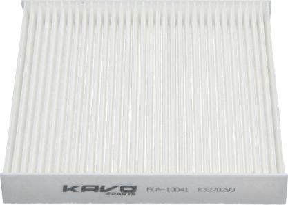 Kavo Parts FCA-10041 - Filtrs, Salona telpas gaiss autodraugiem.lv