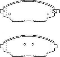 Kavo Parts KBP-1021 - Bremžu uzliku kompl., Disku bremzes autodraugiem.lv