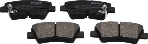 Kavo Parts KBP-3062 - Bremžu uzliku kompl., Disku bremzes autodraugiem.lv