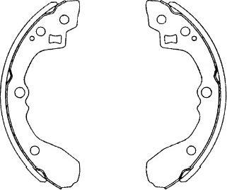 Kavo Parts KBS-4406 - Bremžu loku komplekts autodraugiem.lv