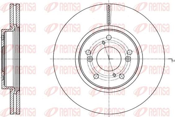 Kavo Parts BR-2303-C - Bremžu diski autodraugiem.lv